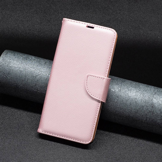 Чохол-книжка для Samsung Galaxy A54 5G, Wallet Litchi Magnet, рожевий rose gold