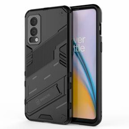 Чехол для OnePlus Nord 2 5G, Military kickstand, синий