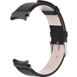 Кожаный ремешок для часов Samsung Galaxy Watch 4 / 5, Black