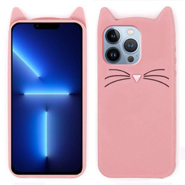 Кейс 3D KOT для iPhone 13 Pro Max, Pink