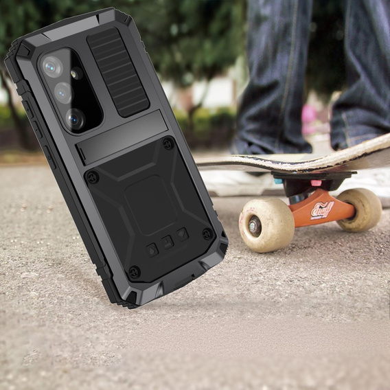 Бронированный чехол для Samsung Galaxy S25+ Plus, R-JUST, чёрный