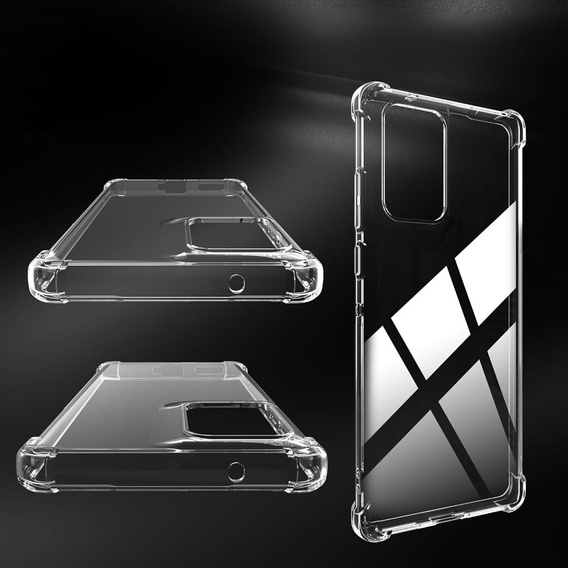Чехол до Motorola Edge 50 Fusion 5G, Dropproof, прозрачный