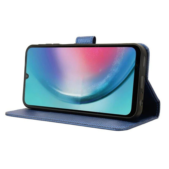 Откидной чехол для Samsung Galaxy M55 5G, Wallet Smart Magnet, синий