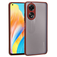 Тонкий корпус для Oppo A78 5G, Slim, прозрачный / красный