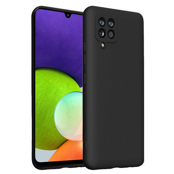 Чoхол до Samsung Galaxy A22 / M22 4G / LTE, Silicone Lite, чорний