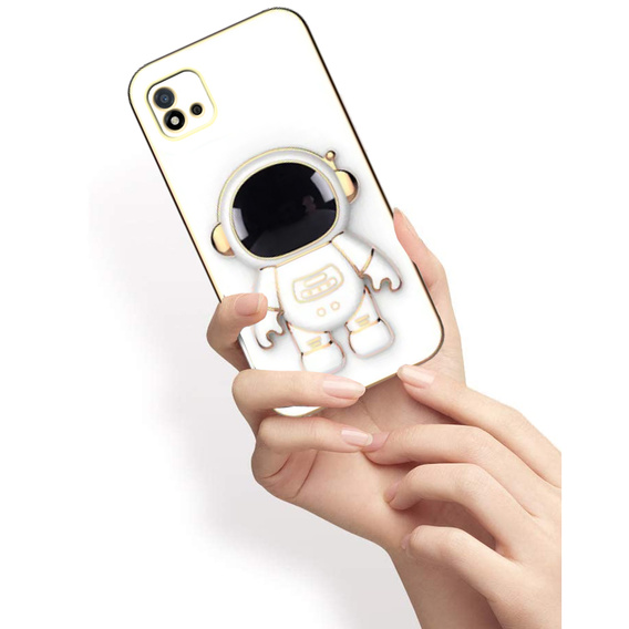 Чoхол до Realme C11 2021/ C20, Astronaut, білий