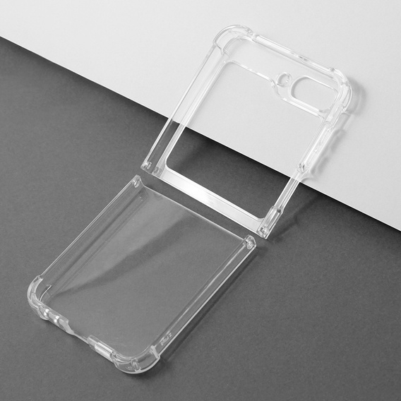 Чехол до Samsung Galaxy Z Flip5 5G, Dropproof, прозрачный