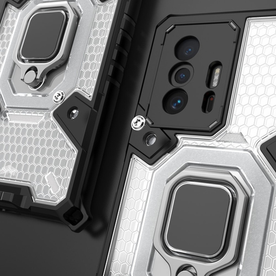 Панцирний чохол Honeycomb для Xiaomi 11T / 11T Pro, White
