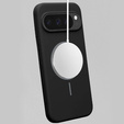 Силиконовый чехол для Google Pixel 10 Pro XL, для MagSafe, черный