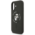 Чохол Karl Lagerfeld Silicone Body Ring MagSafe для Apple iPhone 17