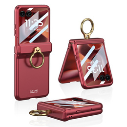 Чехол с подставкой и защитой шарнира для Motorola Razr 60 Ultra 5G