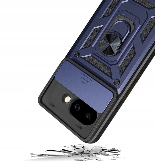 Чехол NOX Camera Slide Google Pixel 9A, CamShield Slide, синий