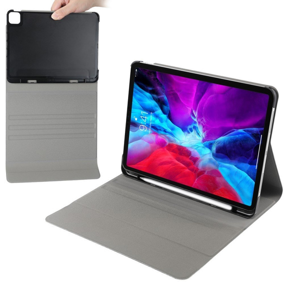 Etui z miejscem na klawiaturę Bluetooth do iPad Pro 12.9 2018/2020 - Black
