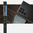Чехол Spigen до Samsung Galaxy S22 Ultra, Liquid Air, чёрный