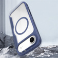 Чехол Dux Ducis для iPhone Air, Skin X Pro, с откидной крышкой, для MagSafe, темно-синий