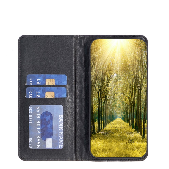 Чохол-книжка для Samsung Galaxy A35 5G, Wallet, BINFEN COLOR, чорний