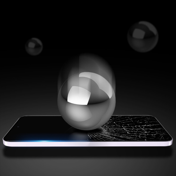 Загартоване скло для Oppo Reno 12 5G / 12 Pro 5G, Dux Ducis на весь екран, чорна рамка