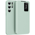 Флип-кейс для Samsung Galaxy S25 Ultra, Smart View Wallet, зелёный