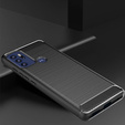 Чехол до Motorola Moto G60S, Carbon, чёрный