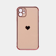 Чехол до Apple iPhone 11, Electro heart, розовый rose gold