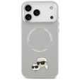 Чохол Karl Lagerfeld Karl & Choupette Pins MagSafe для iPhone 17 Pro Max