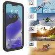 Водонепроникний чохол IP68 для iPhone 15 Plus, чорний
