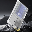 Чехол для Samsung Galaxy S24 Ultra, ERBORD SlideGuard with Card Holder, прозрачный