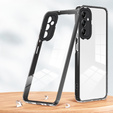 Чoхол до Samsung Galaxy A14 5G, Fusion Hybrid, прозорий / чорний