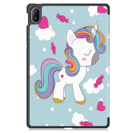 Чехол для Huawei MatePad SE 11 2024, Smartcase, unicorn