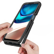 Чехол для Motorola Moto G42 4G, Shockproof, с пленкой, чёрный