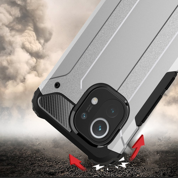 Чохол TECH ARMOR до Xiaomi Mi 11, Silver