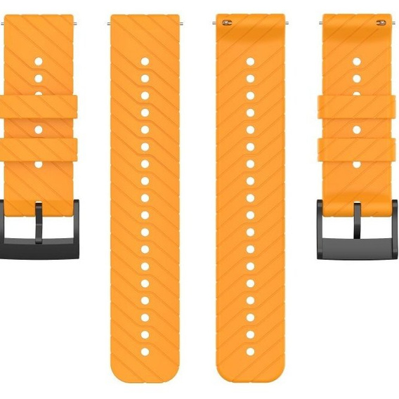 Силиконовый ремешок для Suunto 9 24 mm - Orange