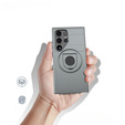 Чехол MagSafe для Samsung Galaxy S24 Ultra, Military Magnet, зелёный