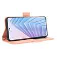 Откидной чехол для Xiaomi Redmi Note 14 4G, Card Slot, розовый