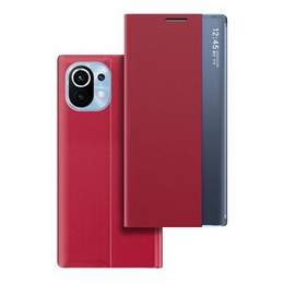 Чехол-накладка для Xiaomi Mi 11, Side View, красный