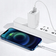 BASEUS Wisdom Kaбель Lightning 1.5M/2.4A (2 sztuki) - White