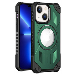 Чехол для iPhone 13, Heavy Duty, для MagSafe, зелёный
