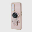 Чехол до Oppo A98 5G, Astronaut, розовый