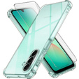 Чохол для Samsung Galaxy A26, Erbord Dropproof, прозорий + скло