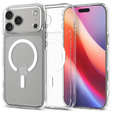 Spigen Ultra Hybrid MagSafe Case для iPhone 17 Pro Max, прозрачный / белый
