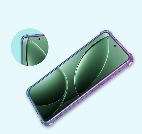 Чохол для Xiaomi Poco F7 Ultra, Gradient Dropproof, Фіолетовий / синій