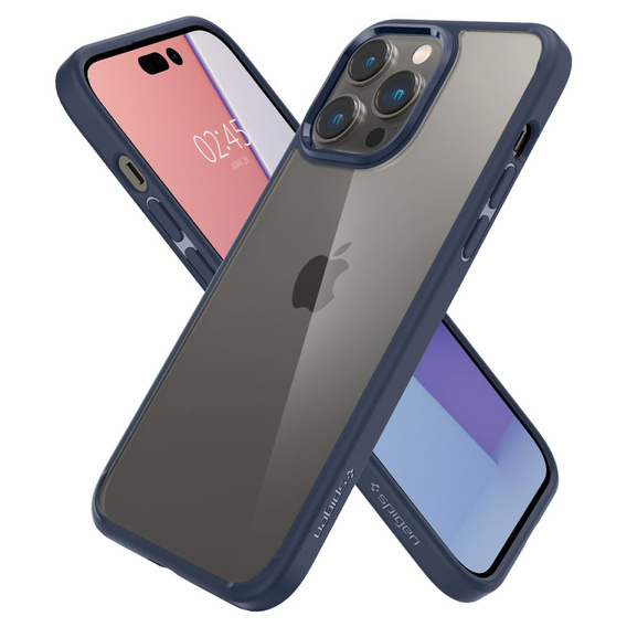 Чoхол Spigen до iPhone 14 Pro, Ultra Hybrid, Navy Blue, granatowe