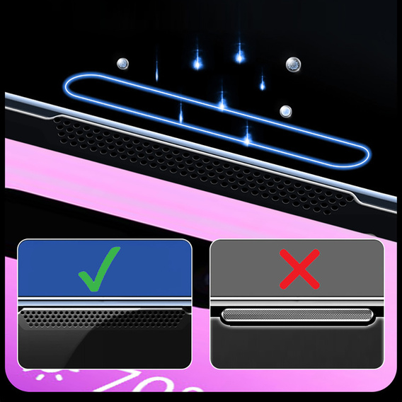 2x Закаленное стекло для iPhone 13 Pro Max / 14 Plus, ERBORD Easy App Full Screen Protector