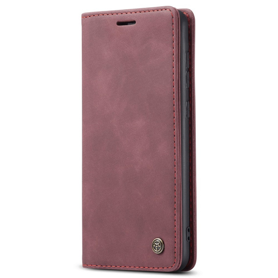 Чехол CASEME для Samsung Galaxy A53 5G, Leather Wallet Case, красный