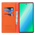 Шкіряний чохол для Samsung Galaxy S23, ERBORD Grain Leather, темно-синій