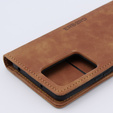 Чохол для Xiaomi 13 lite, ERBORD Vintage, гаманець з клапаном, коричневий
