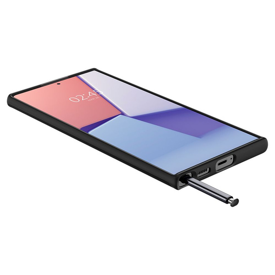 Чехол SPIGEN до Samsung Galaxy S22 Ultra, Thin Fit, Black