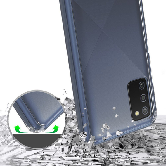 Чoхол до Samsung Galaxy A02s, Fusion Hybrid, прозорий