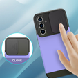 Чoхол до Samsung Galaxy A54 5G, Slide Camera, чорний