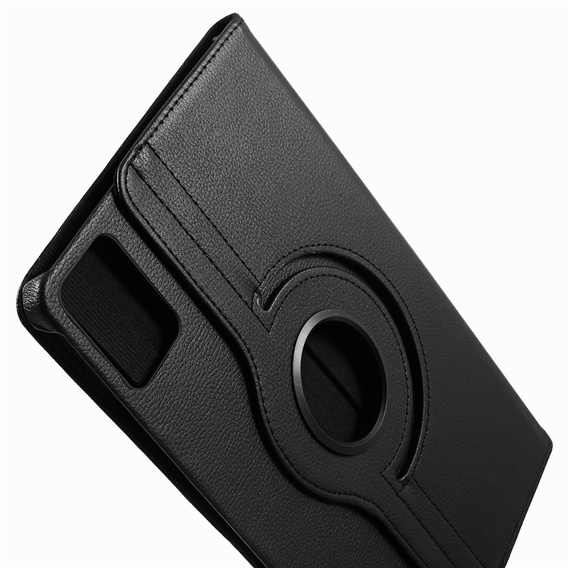 Чехол для Lenovo Idea Tab 11" 2025 TB336FU TB336ZU, вращающийся на 360, с подставкой, черный